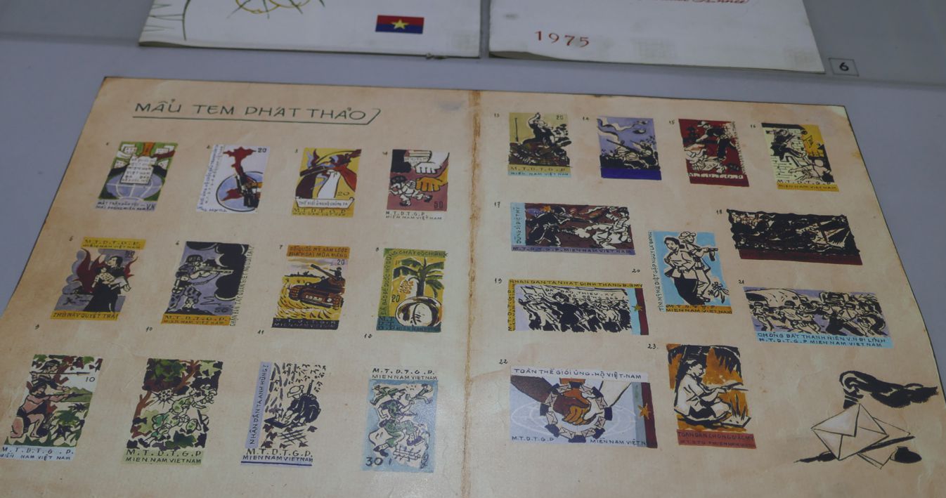 Hanoi - Geschichte - Briefmarken Kriegszeit