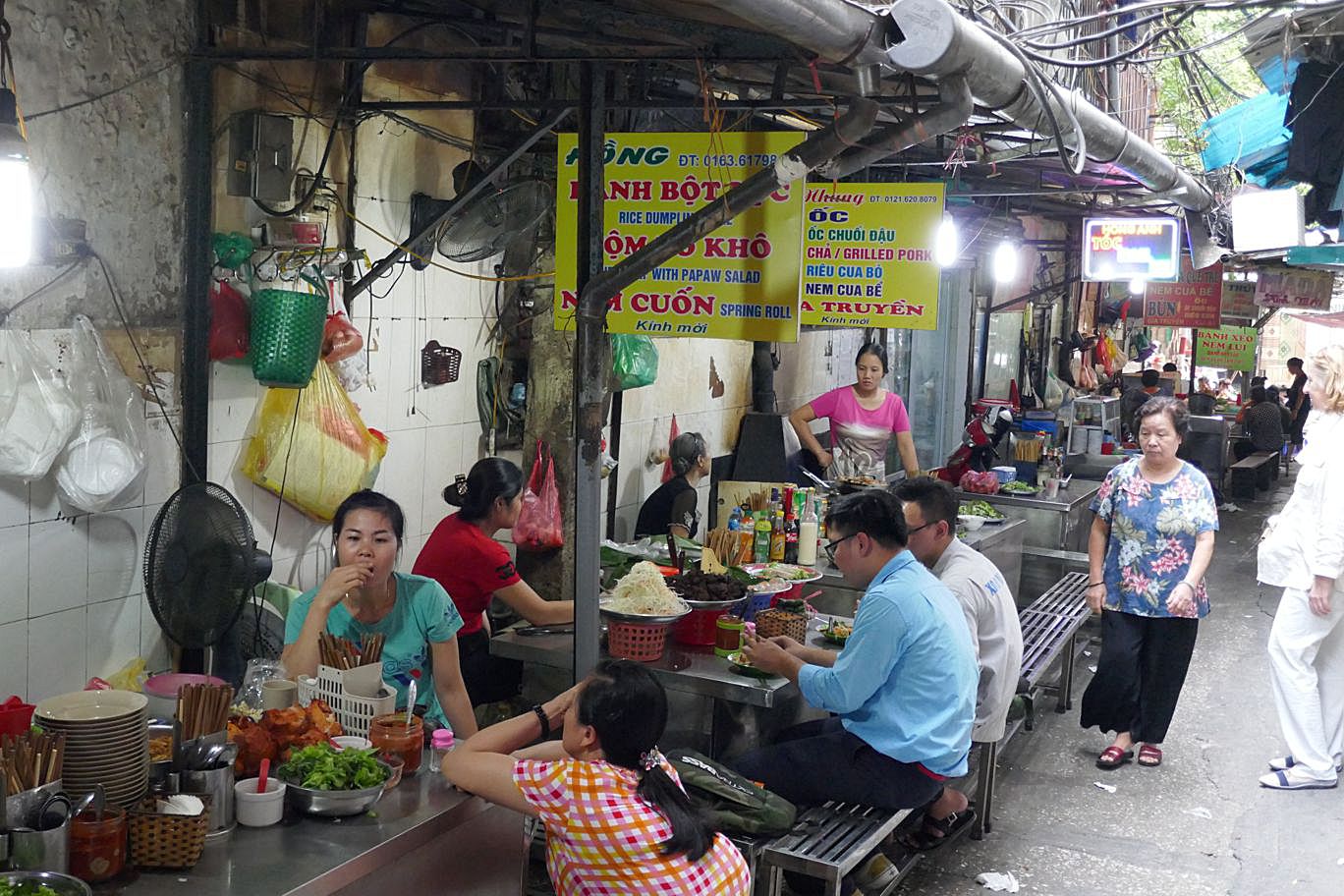 Hanoi - Markt Garküche-5